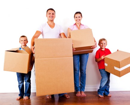 Office relocation team organizing a move in Brixton