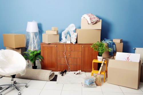 Reliable van service in Brixton, showcasing professional moving support