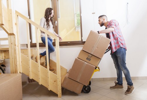 Step-by-step process of furniture pick-up in Brixton